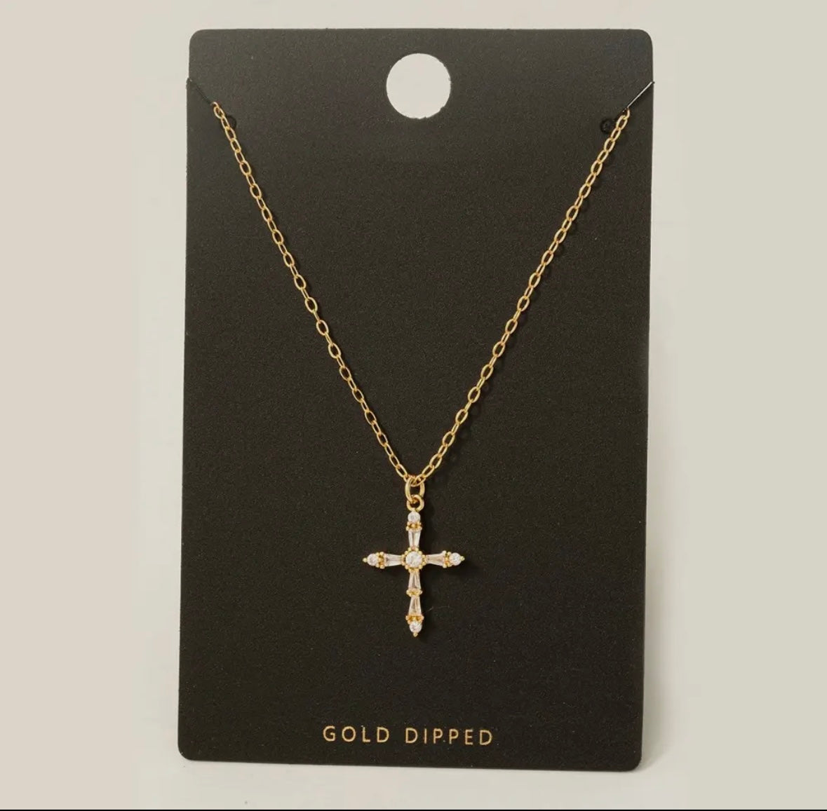 Dainty Cross Pendant