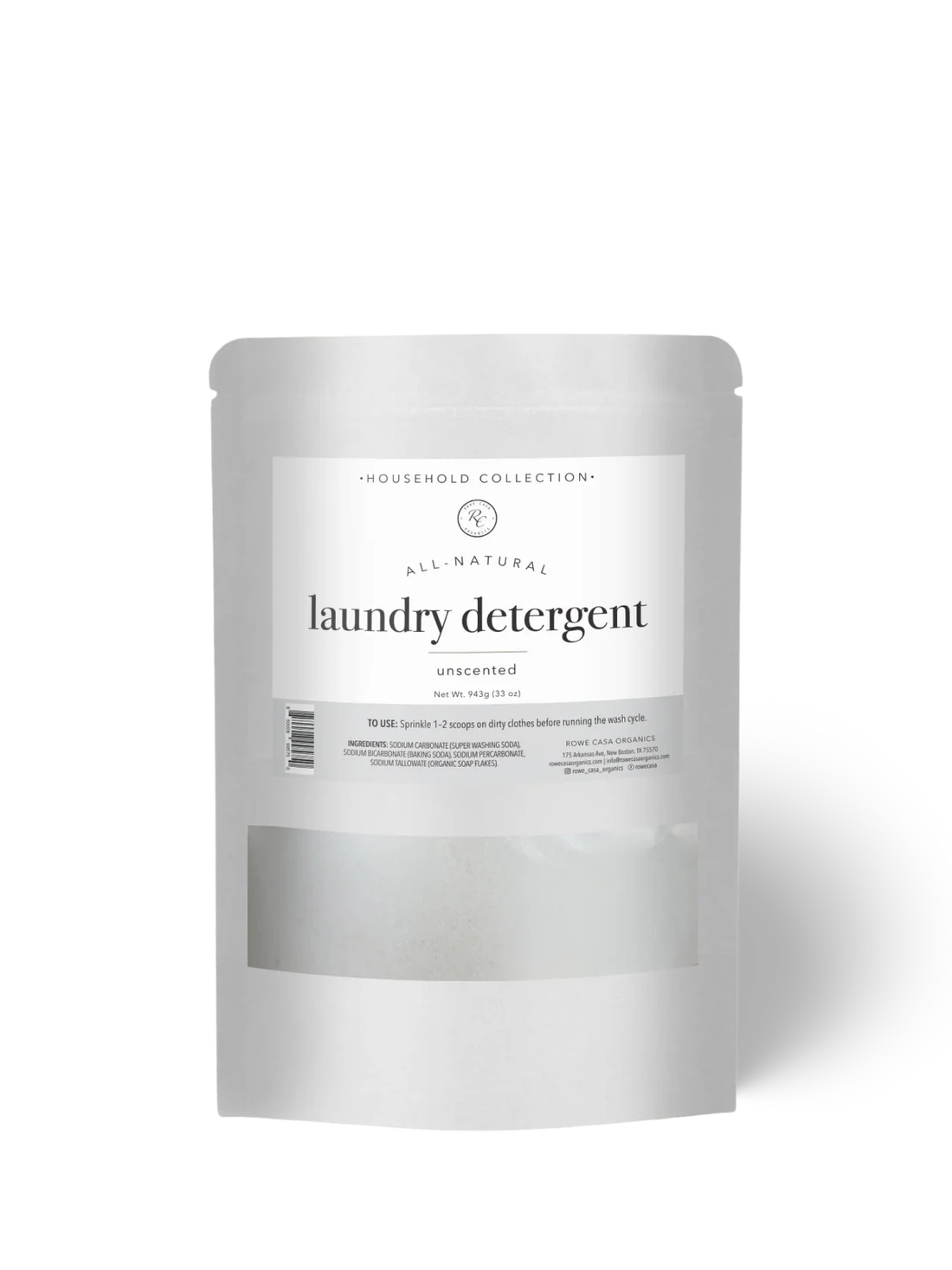 Laundry Detergent | Unscented | 32 oz