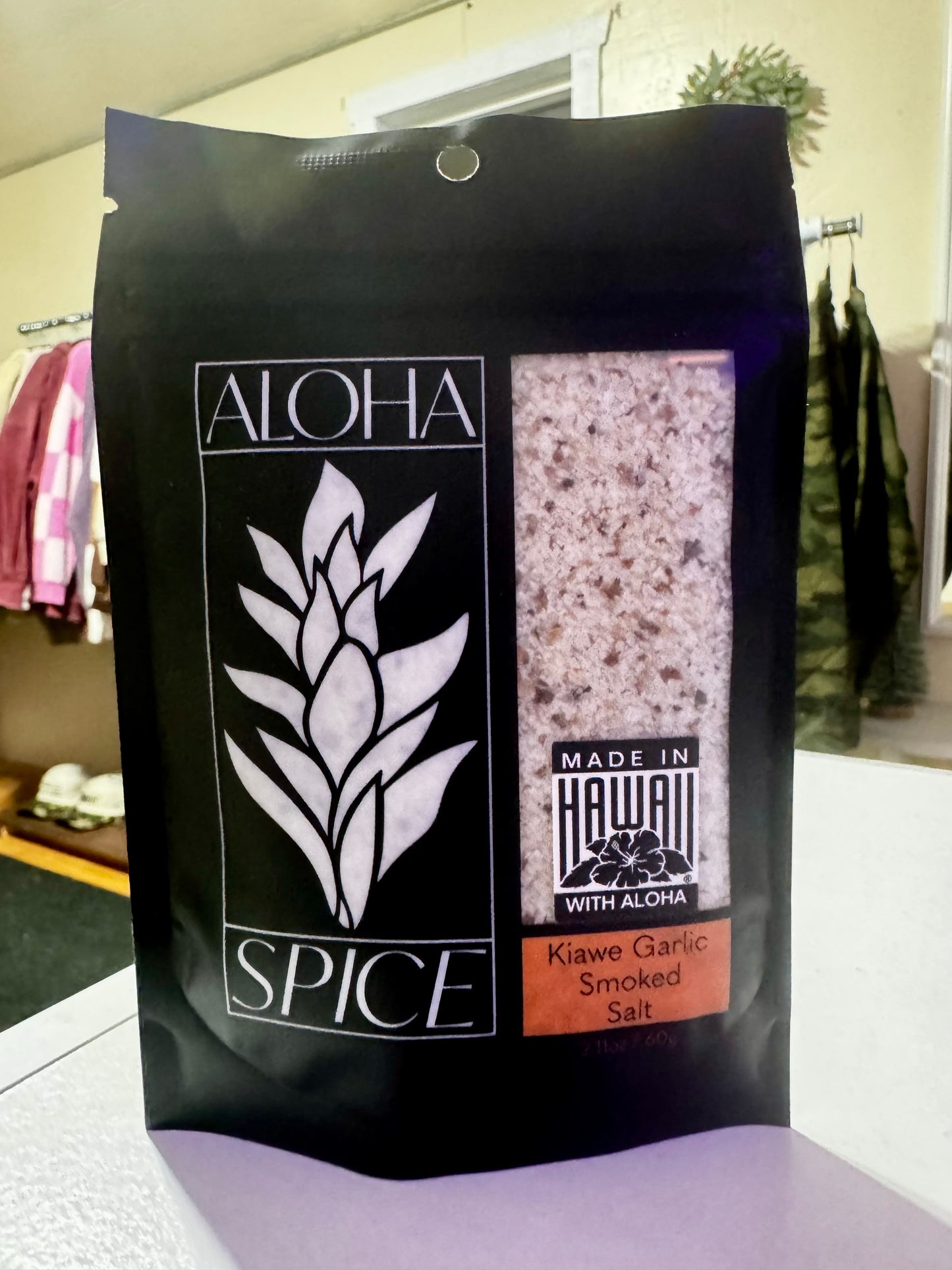 Kiawe Smoked Garlic Hawaiian Sea Salt