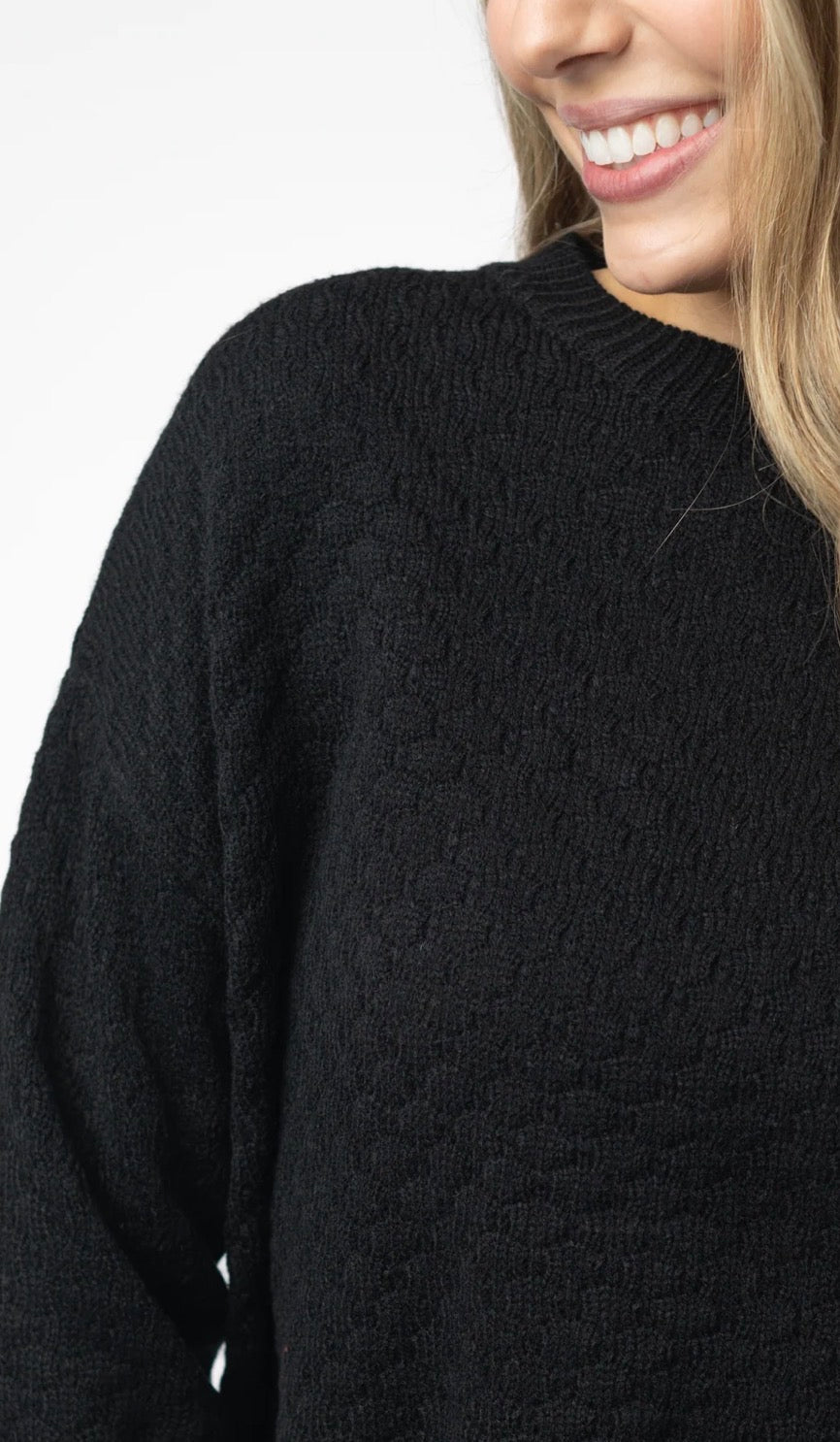 Black Pullover Sweater