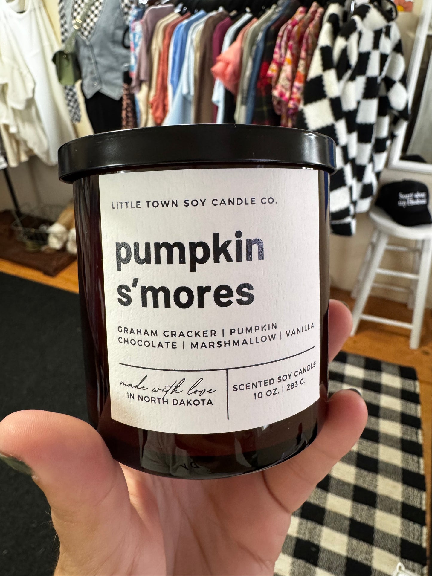 Little Town Soy Candle Co Pumpkin S’mores
