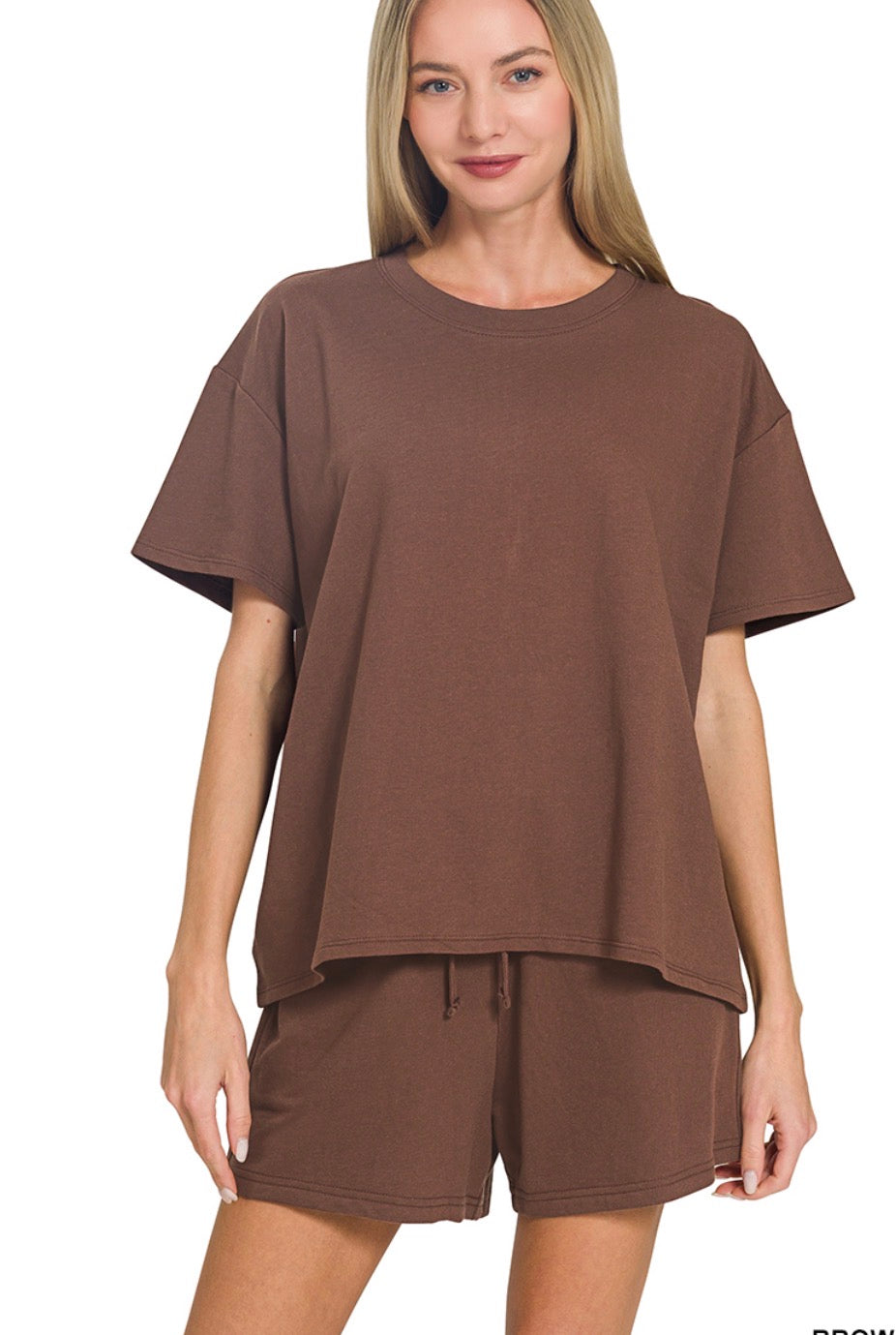 Short Sleeve + Shorts Set | 100% Cotton