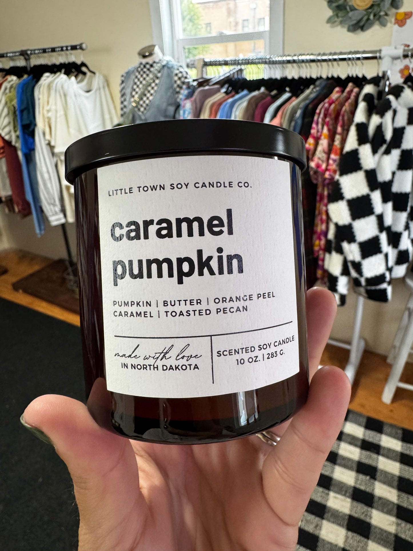 Little Town Soy Candle Co. Caramel Pumpkin