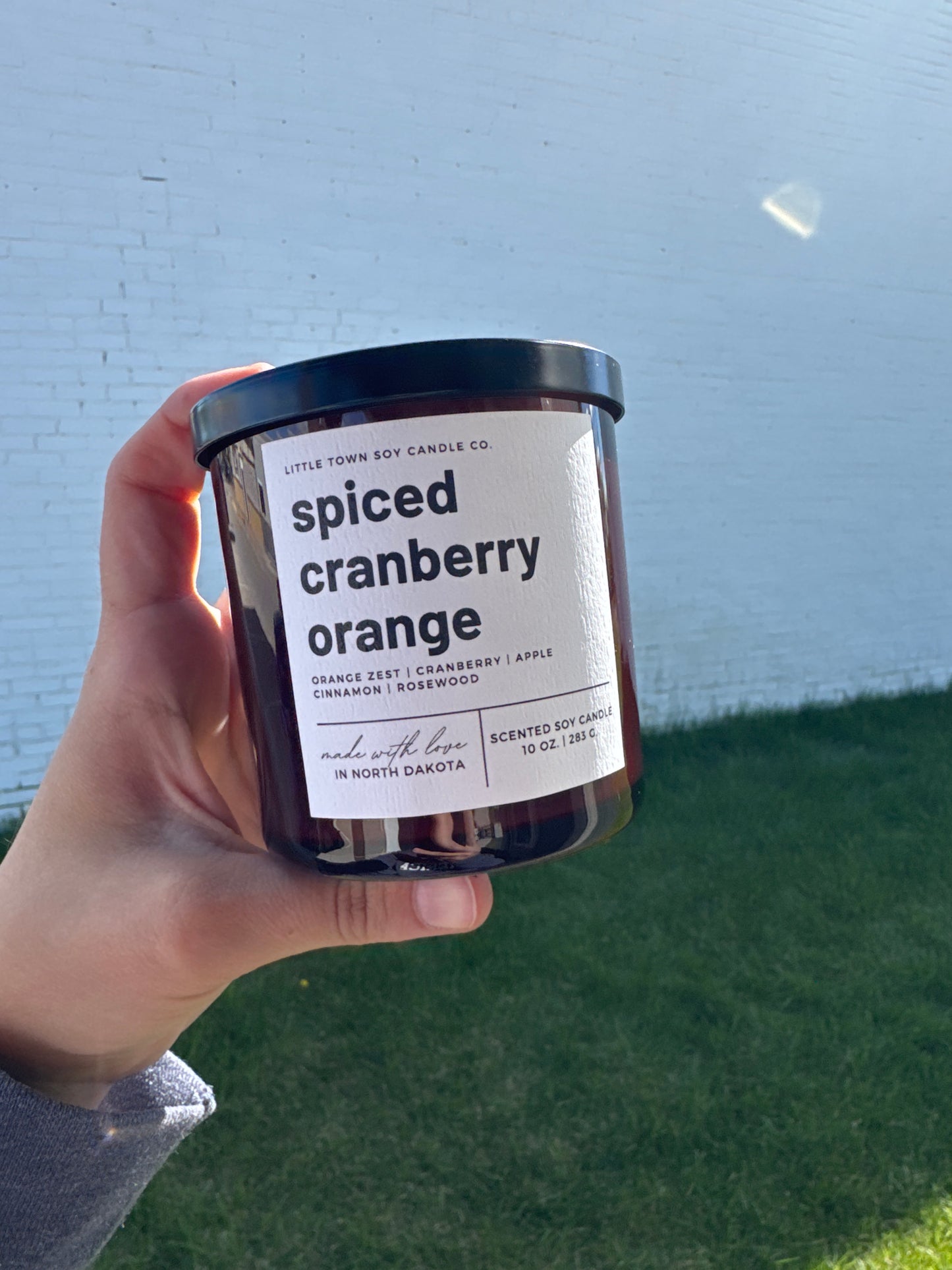Little Town Soy Candle Co. Spiced Cranberry Orange