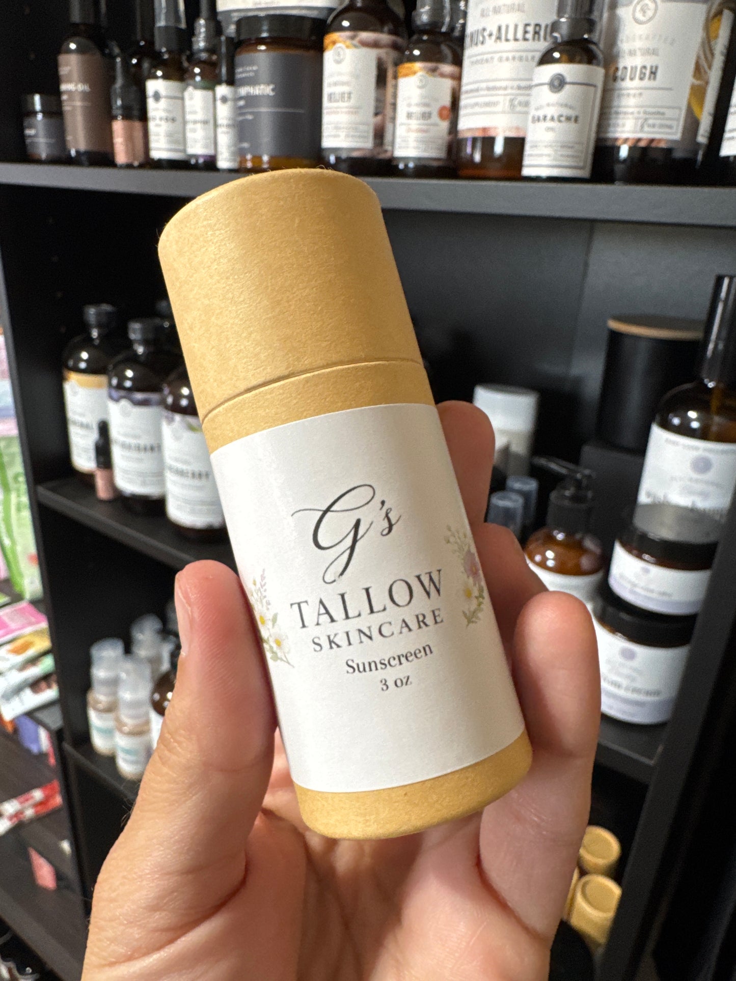 Tallow Sunscreen Stick