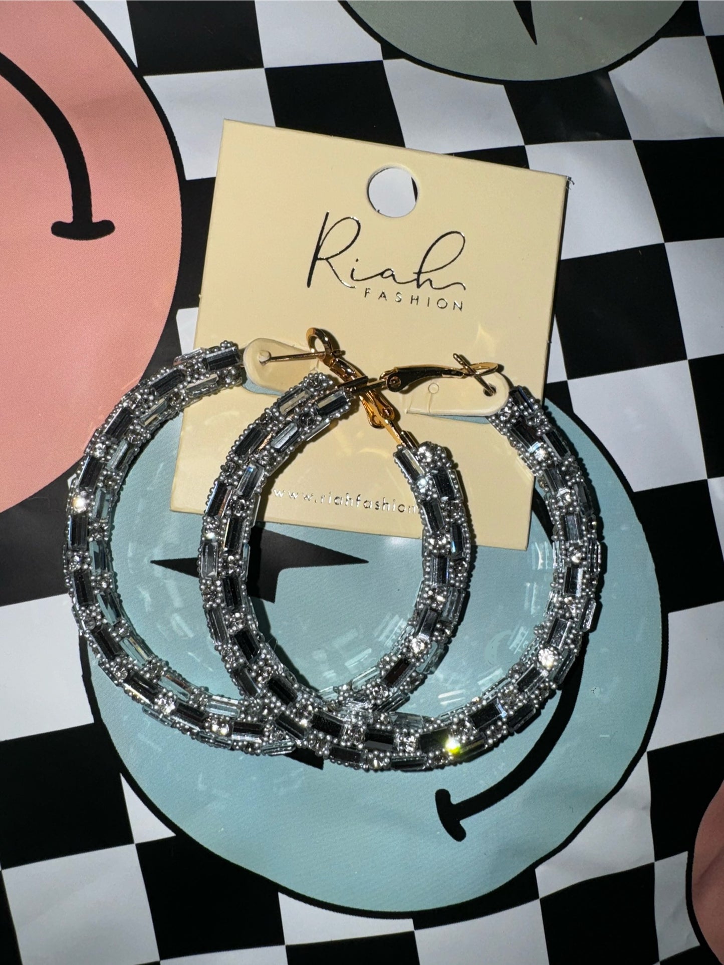 Silver Hoops