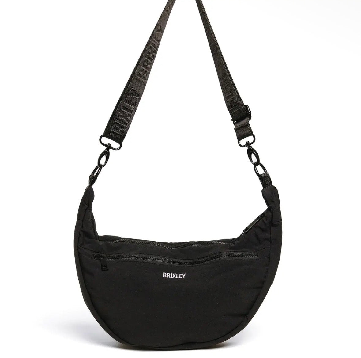 Brixley | Onyx Crescent Bag