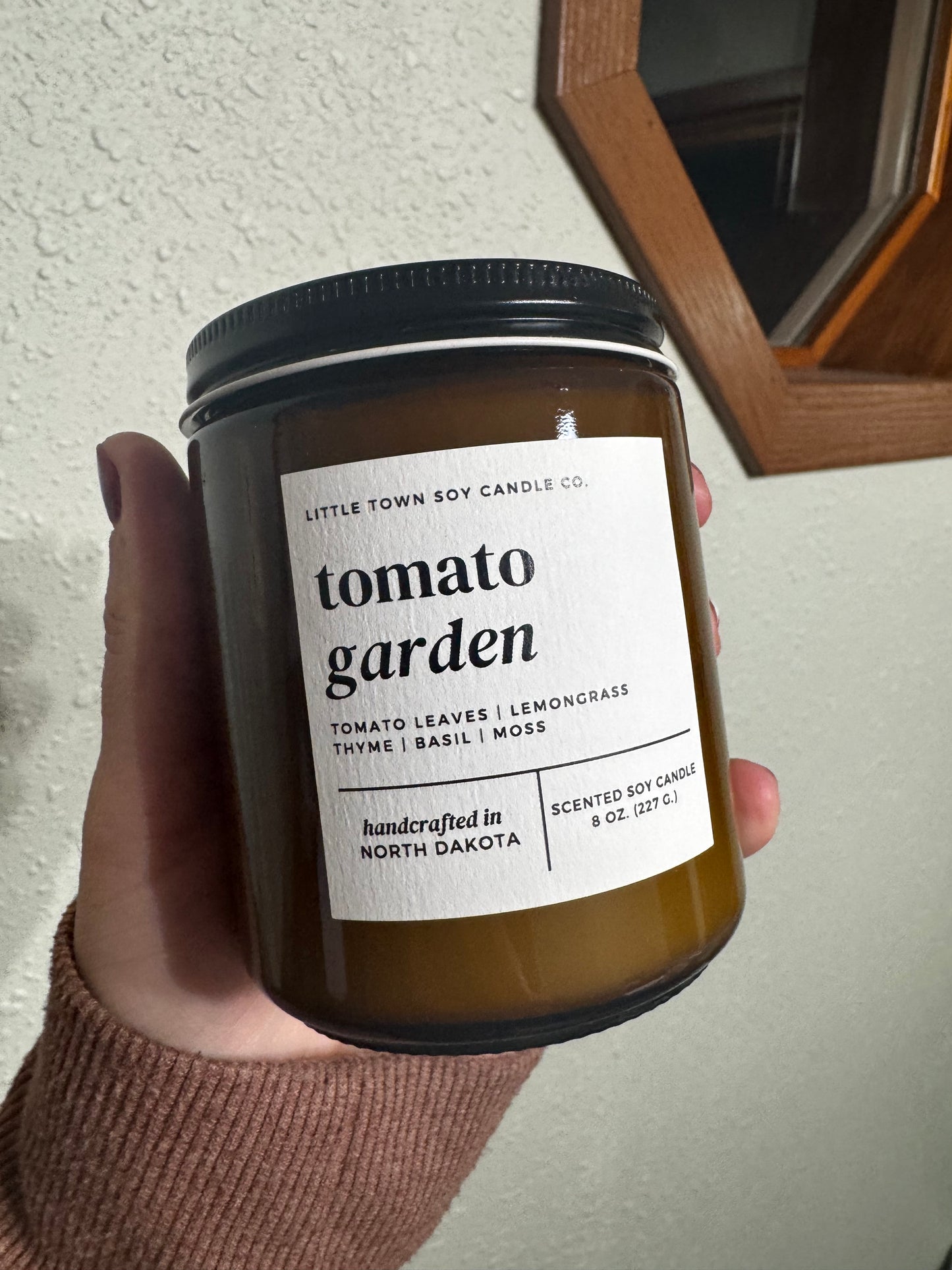 Little Town Soy Candle Co Candle | Tomato Garden | NEW | 8oz