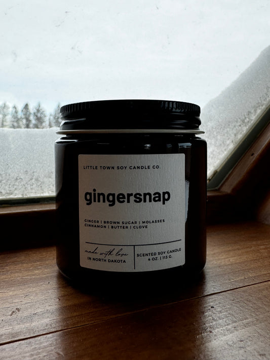 Little Town Soy Candle Co. Gingersnap