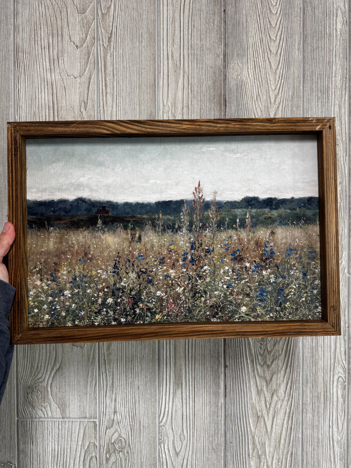 Vintage Wildflower Wall Hanging