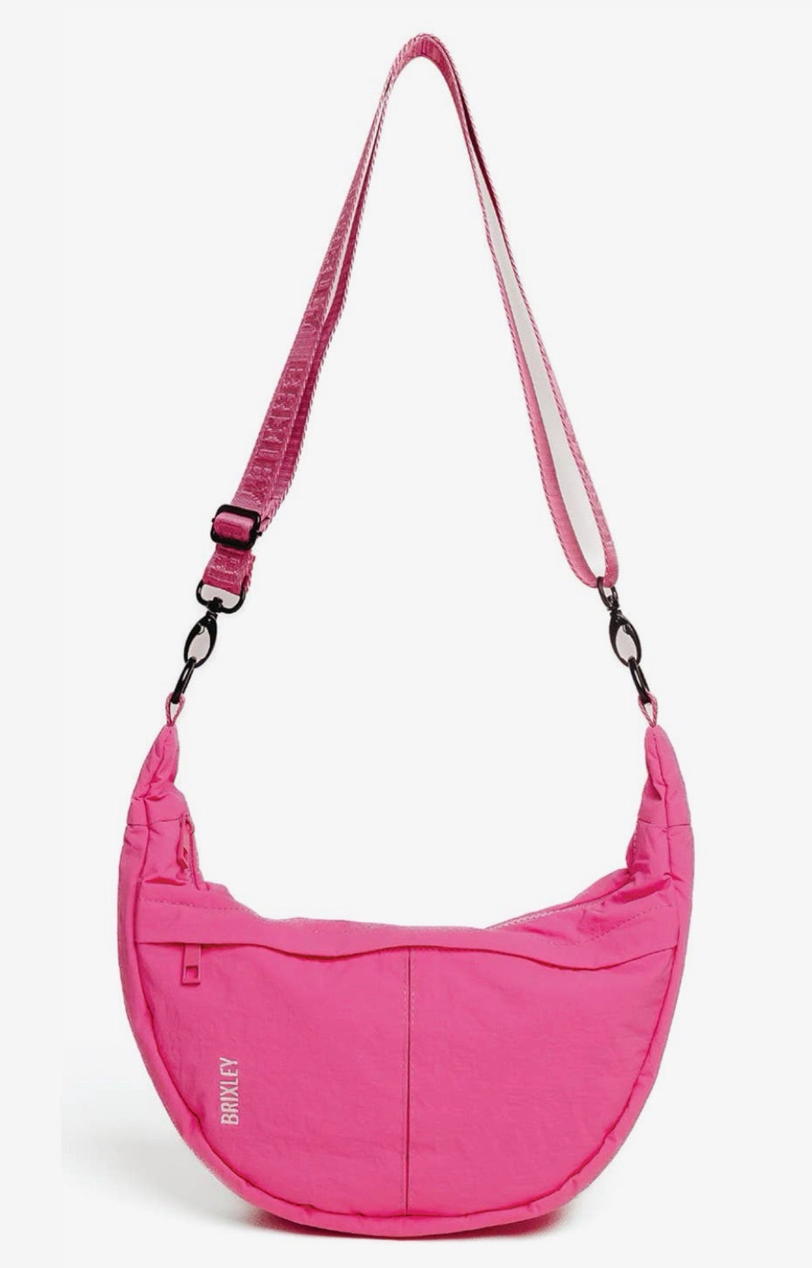 Brixley Bubblegum Crescent Bag