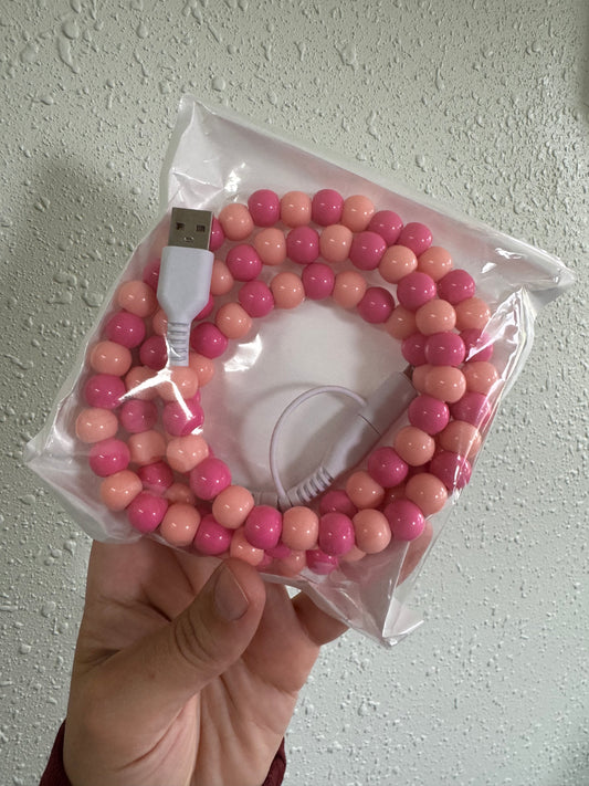 Pink & Peach Cell Charger