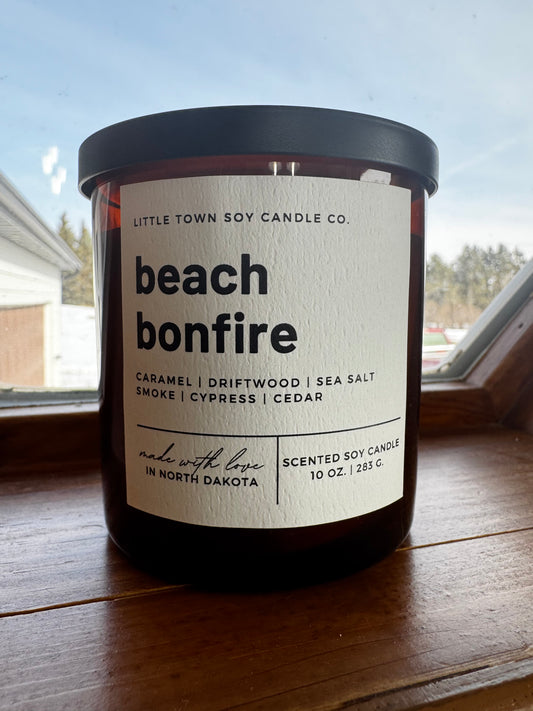 Little Town Soy Candle Co. Beach Bonfire