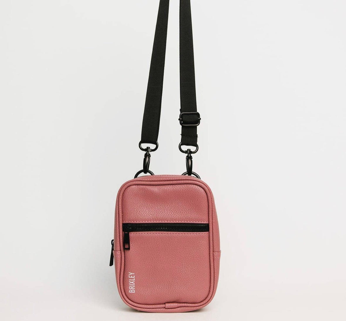 Brixley Leather Sherbet Crossbody