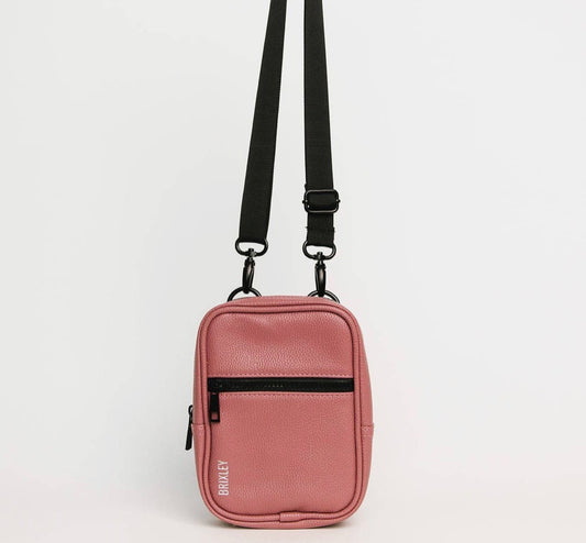 Brixley Leather Sherbet Crossbody