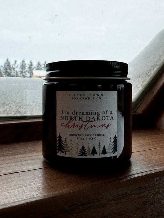 Little Town Soy Candle Co. I’m Dreaming of a North Dakota Christmas