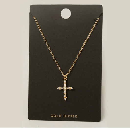 Dainty Cross Pendant