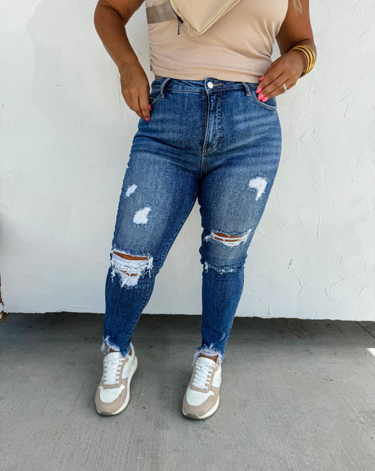 Blakeley Distressed Skinny Jeans