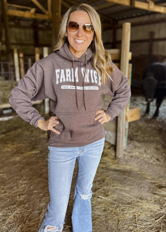 Farm Wife | Farm Hand + Field Delivery Hoodie