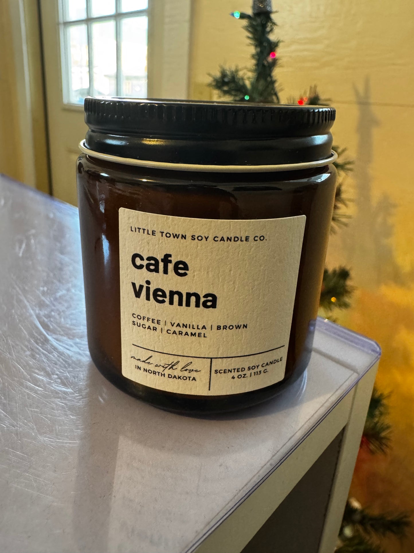 Little Town Soy Candle Co. Cafe Vienna