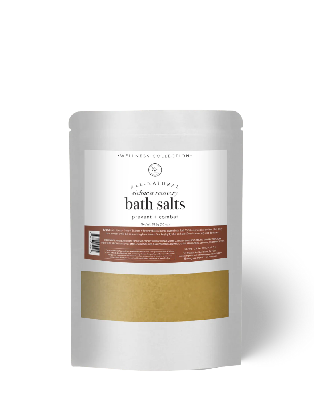 Sickness Recovery Bath Salts | 35 oz