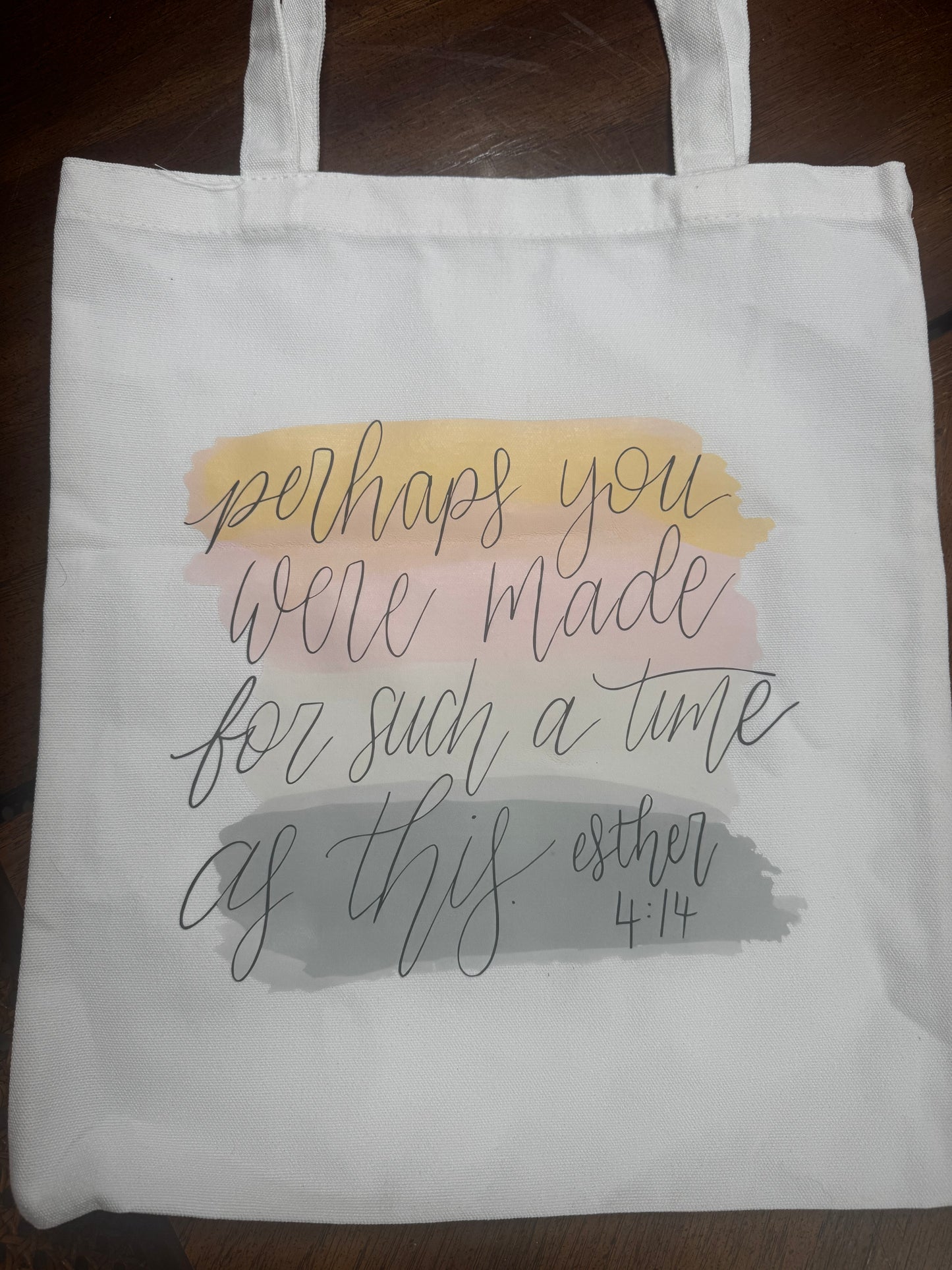 Esther 4:14 Canvas Bag