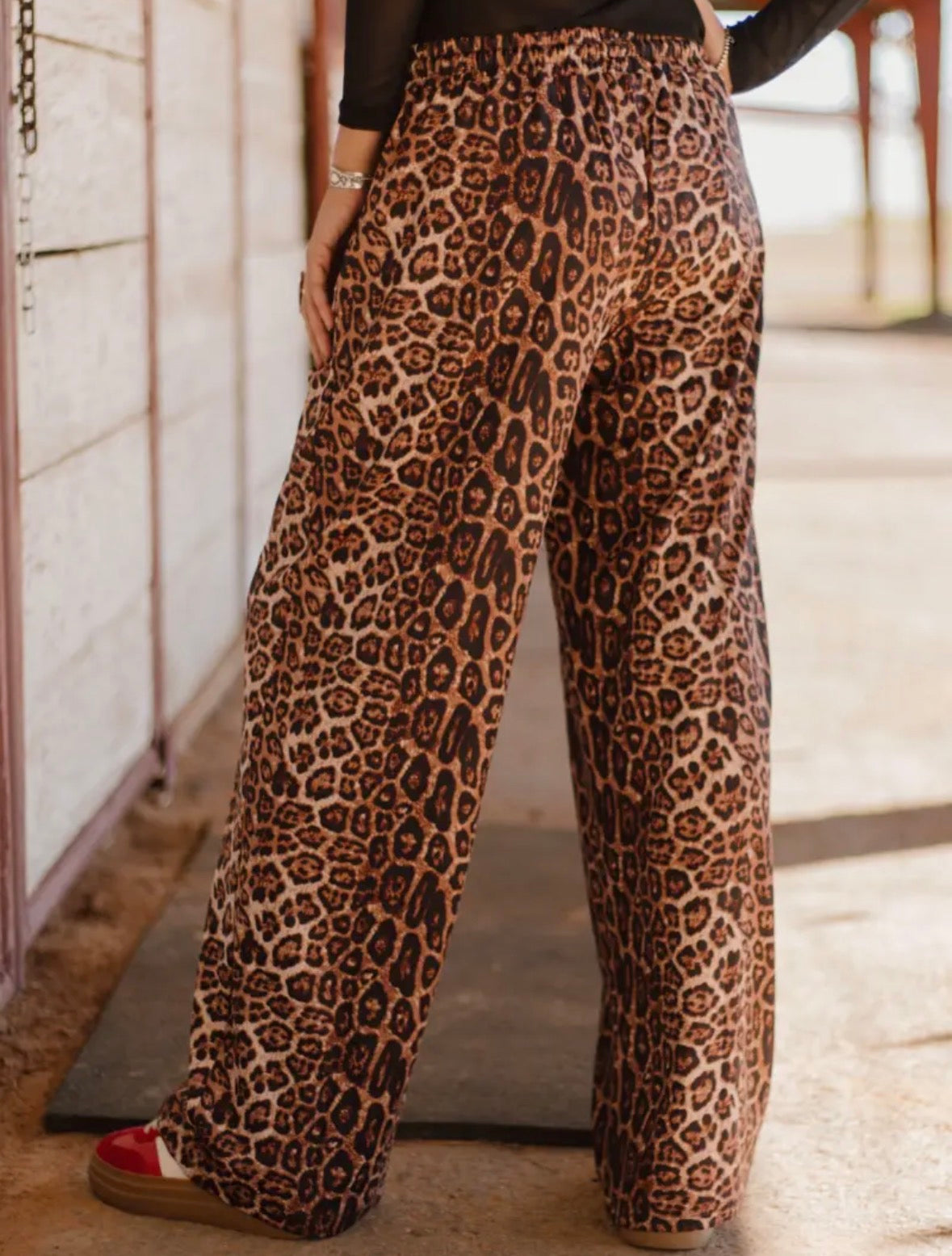 Leopard Print Pants