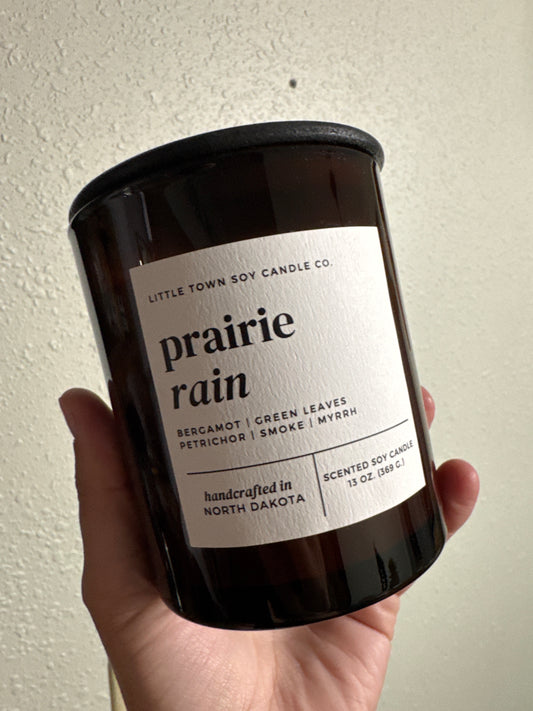 Little Town Soy Candle Co | Prairie Rain