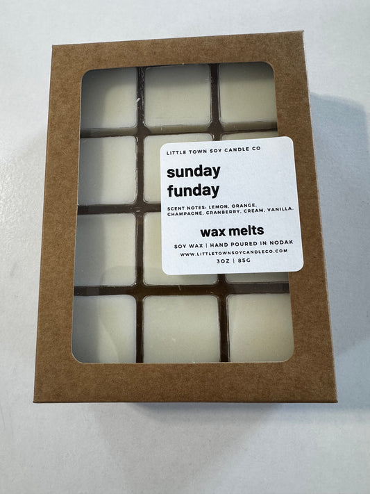 Little Town Soy Candle Co. Wax Melts- Sunday Funday