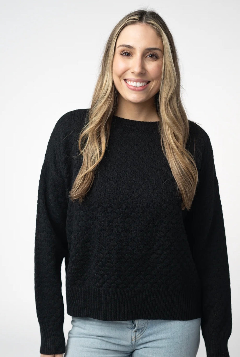 Black Pullover Sweater