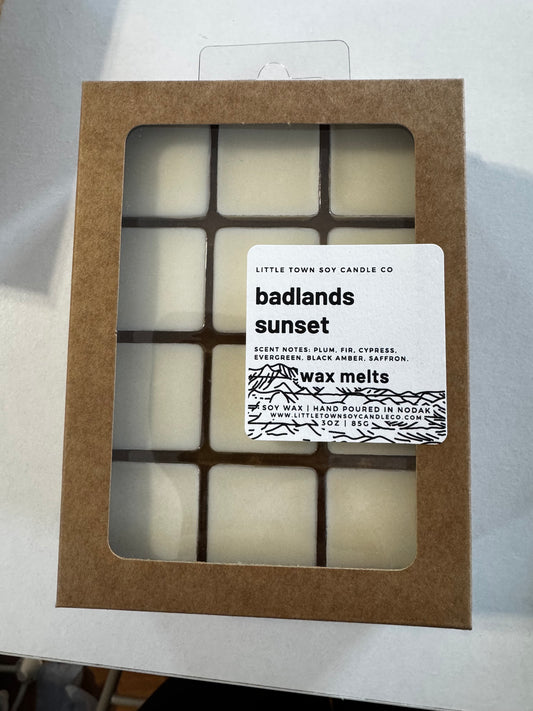 Little Town Soy Candle Co. Wax Melts- Badlands Sunset
