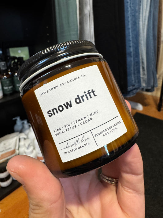 Little Town Soy Candle Co. Snow Drift