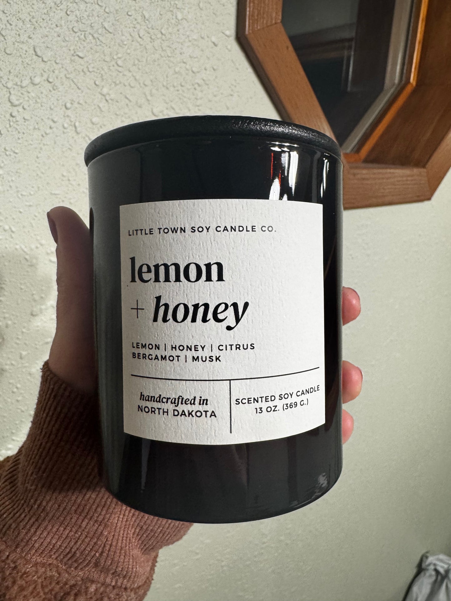 Little Town Soy Candle Co Candle | Lemon + Honey | NEW