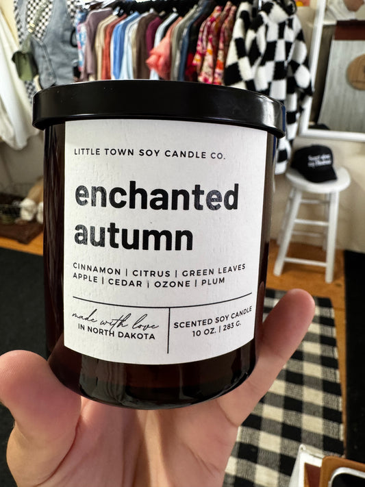 Little Town Soy Candle Co. Enchanted Autumn
