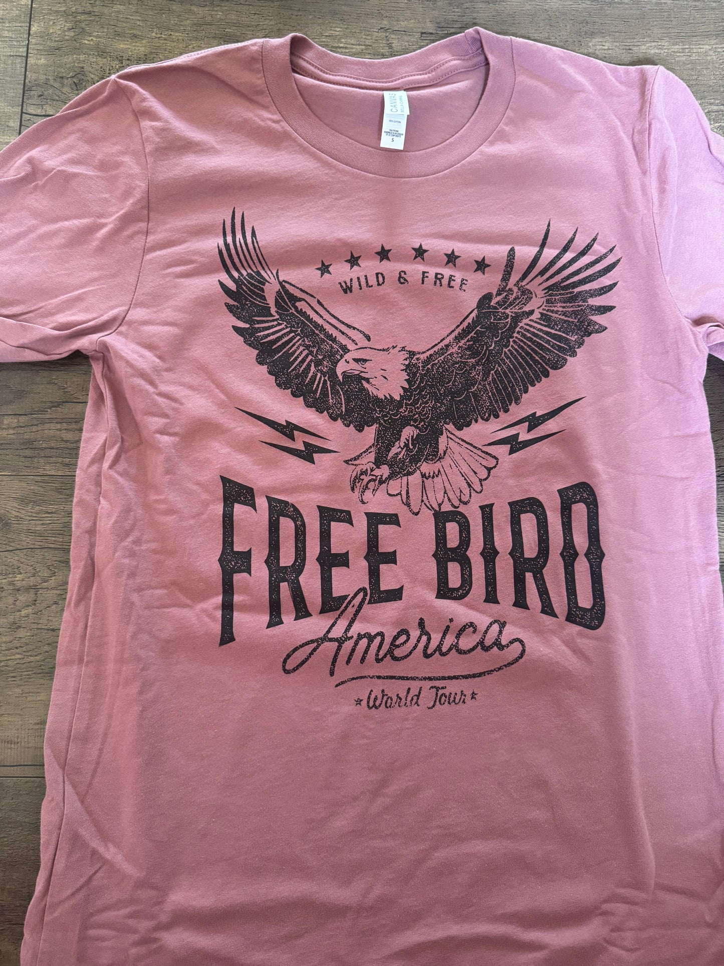 Free Bird Graphic Tee | 100% Cotton