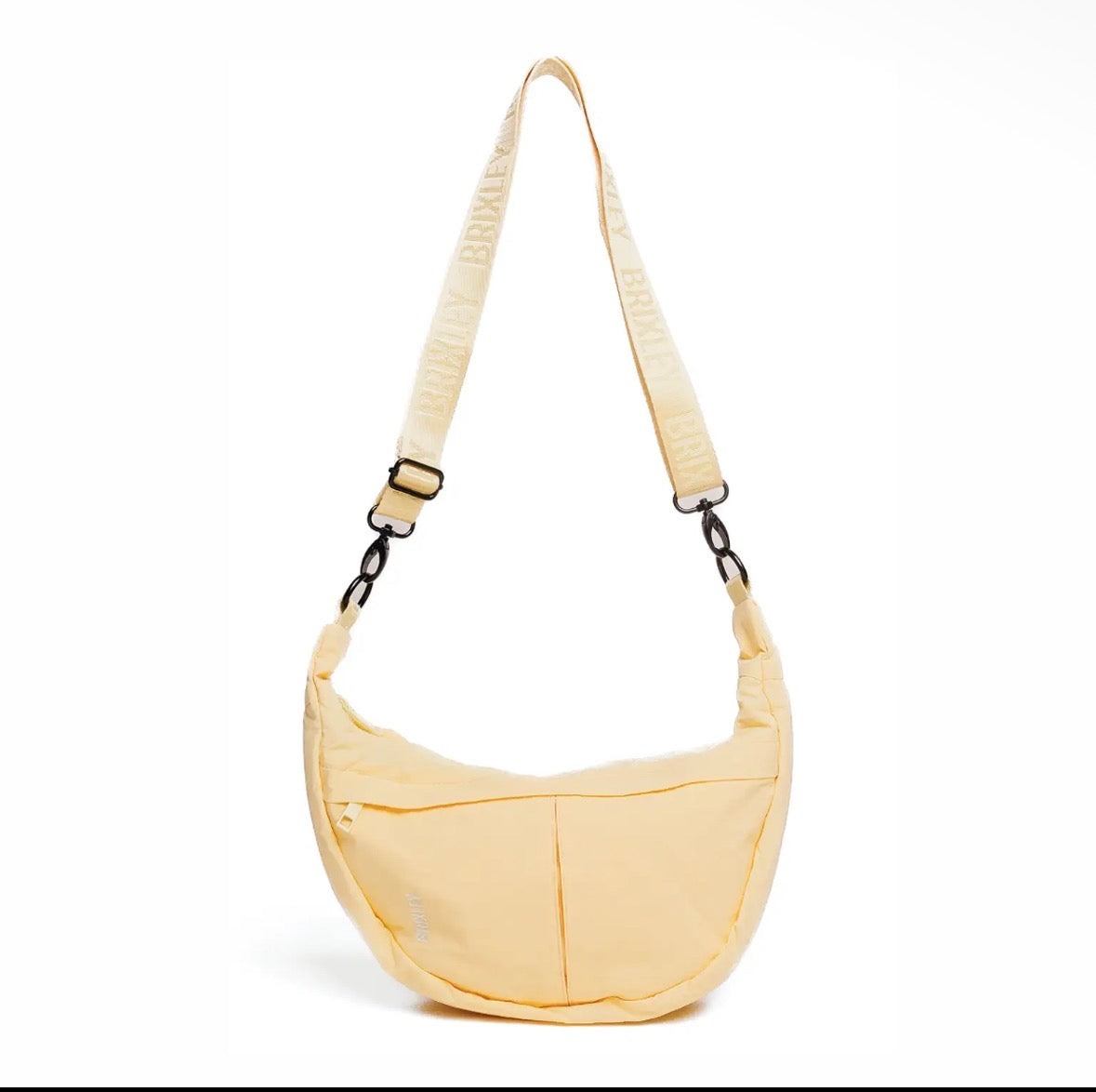 Brixley | Butter Yellow Crescent Bag
