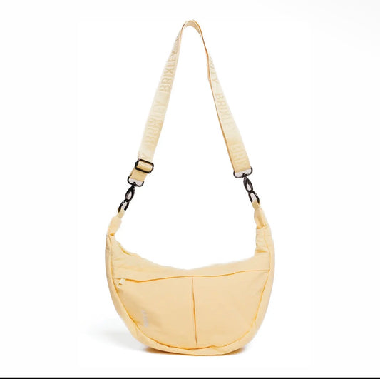 Brixley | Butter Yellow Crescent Bag