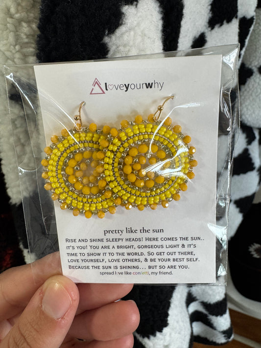 Pretty Like the Sun Earrings