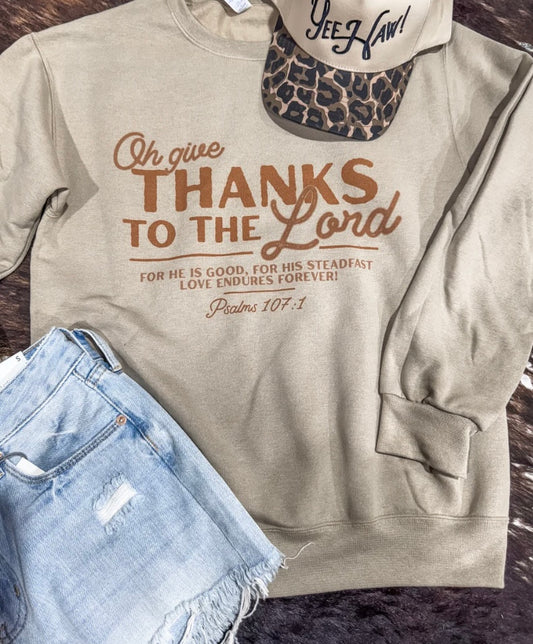 Give Thanks to the Lord Crew