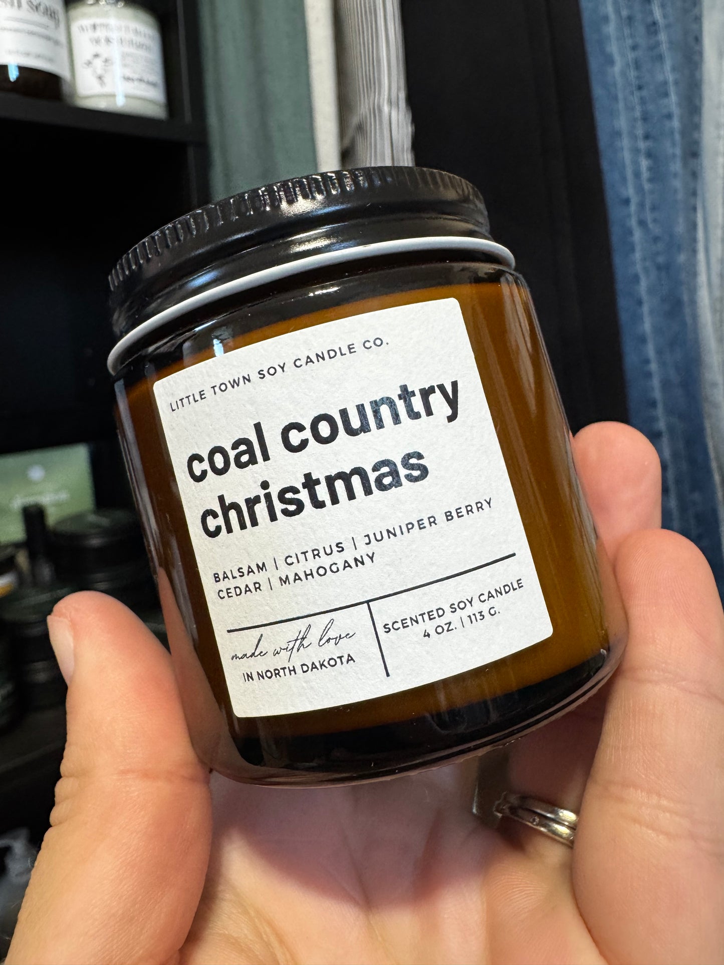 Little Town Soy Candle Co. Coal Country Christmas