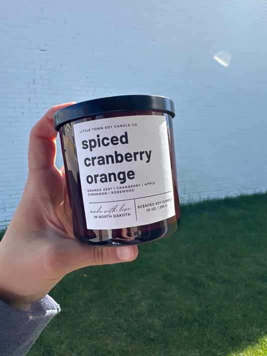 Little Town Soy Candle Co. Spiced Cranberry Orange