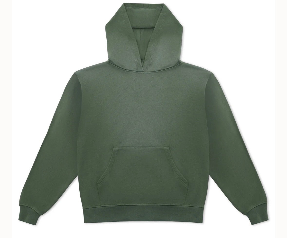 Cotton Collective | Potassium Green | 100% Heavy Cotton Hoodie