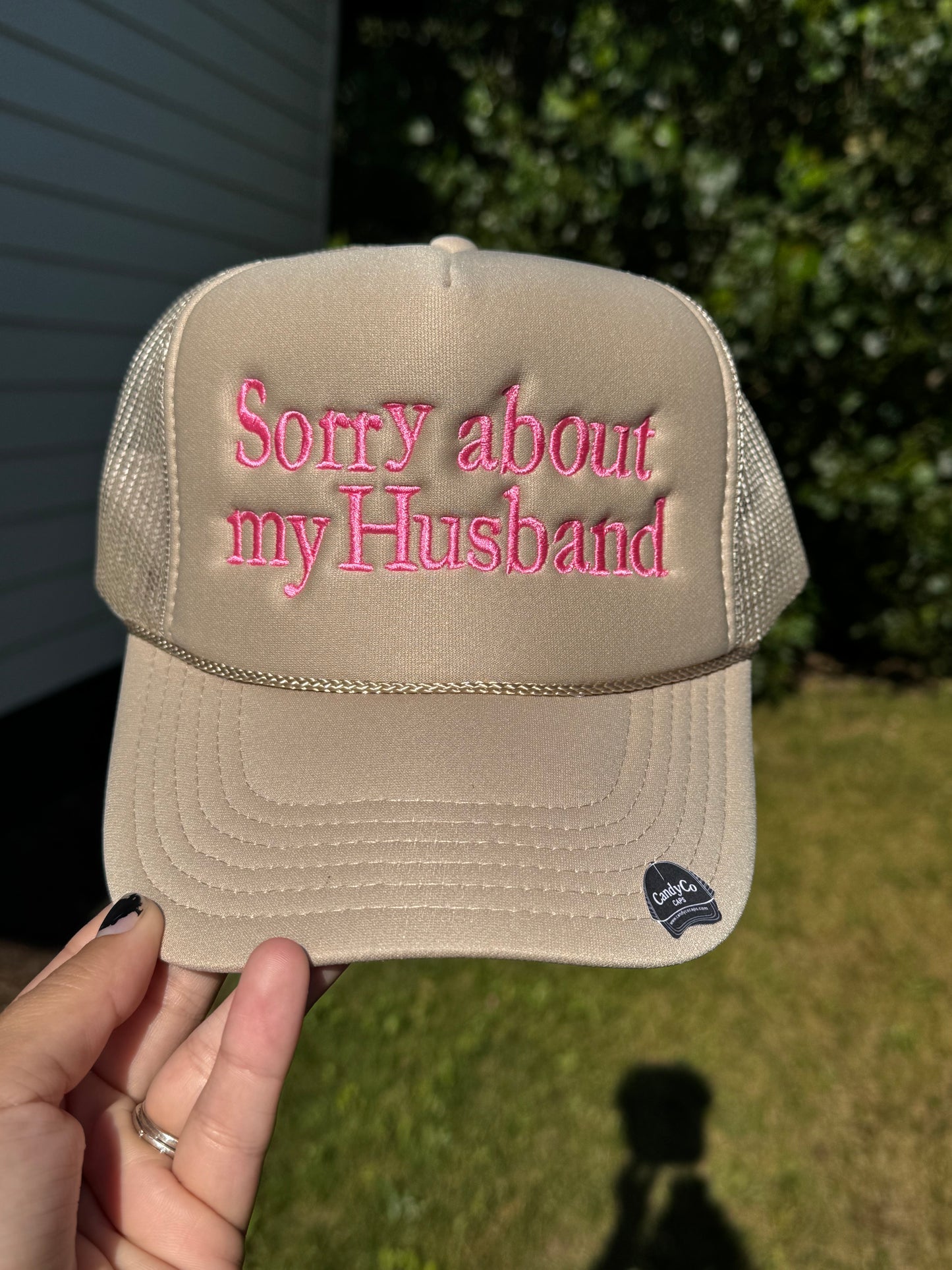 Sorry about my Husband Trucker