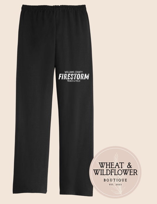 Preorder | Black Sweatpants WC Firestorm