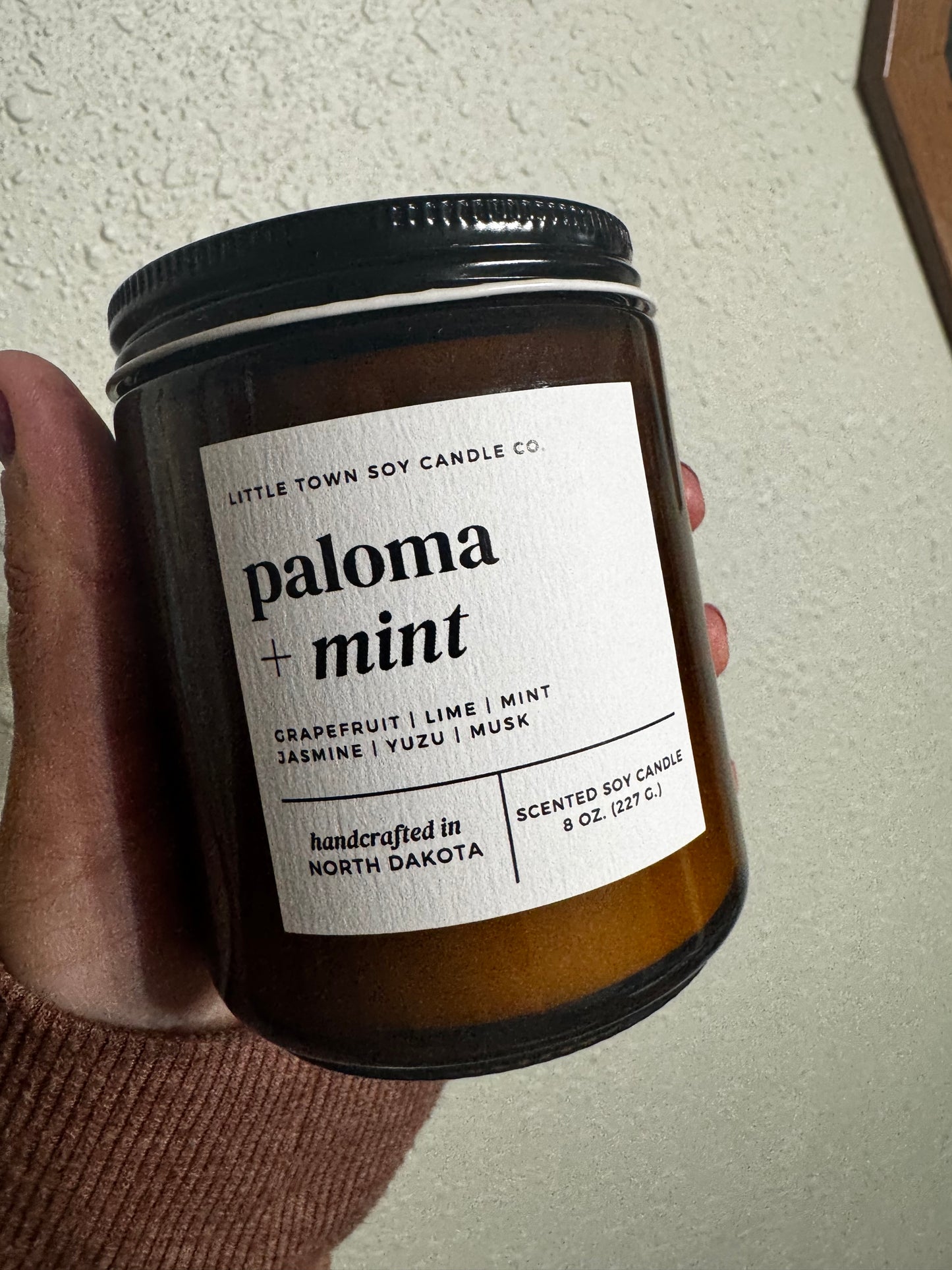 Little Town Soy Candle Co Candle | Paloma + Mint |