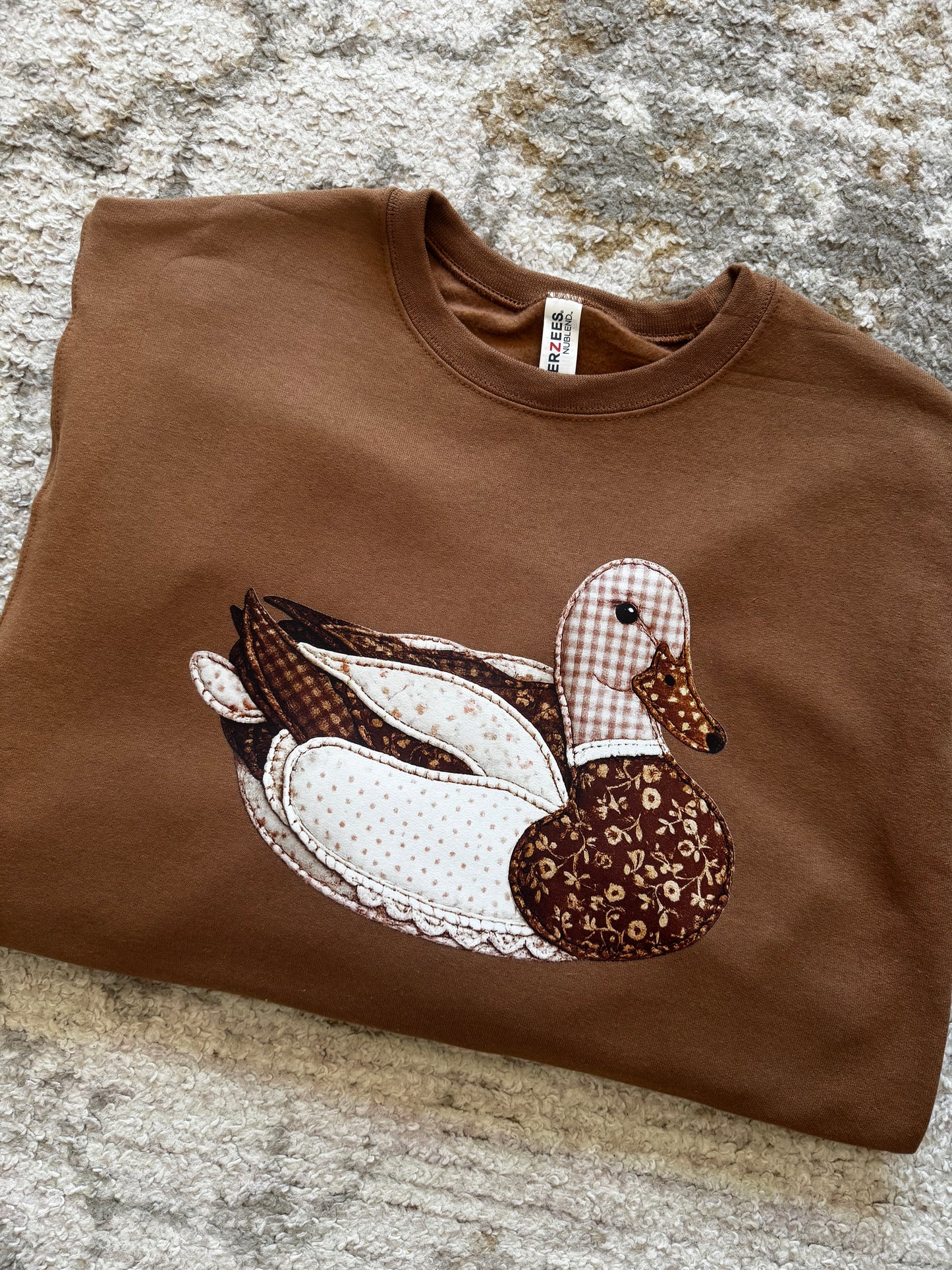 Vintage Quilted Duck Crew