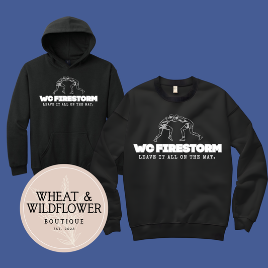 Preorder | Crew or Hoodie | Leave it all on the Mat | YOUTH AVAILABLE