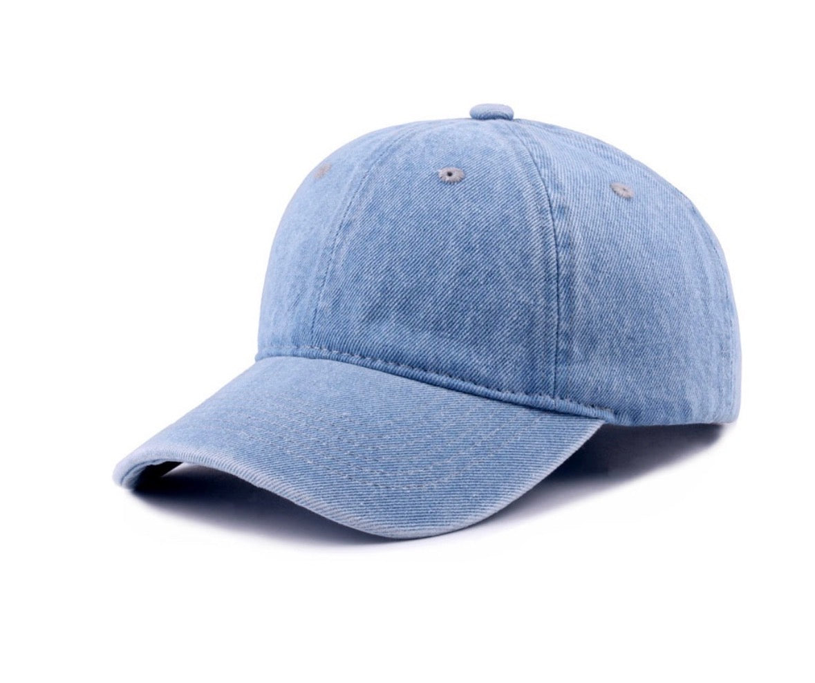 Denim Washed Ball Cap