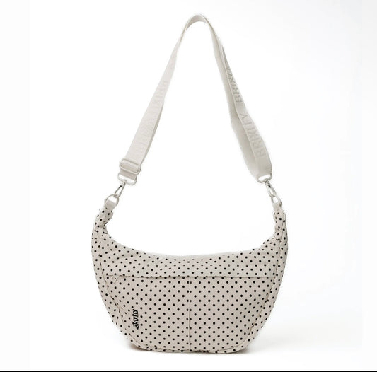 Brixley | Pearl Dot Crescent Bag