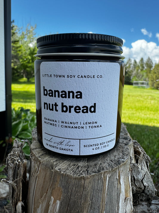 Little Town Soy Candle Co. Banana Nut Bread